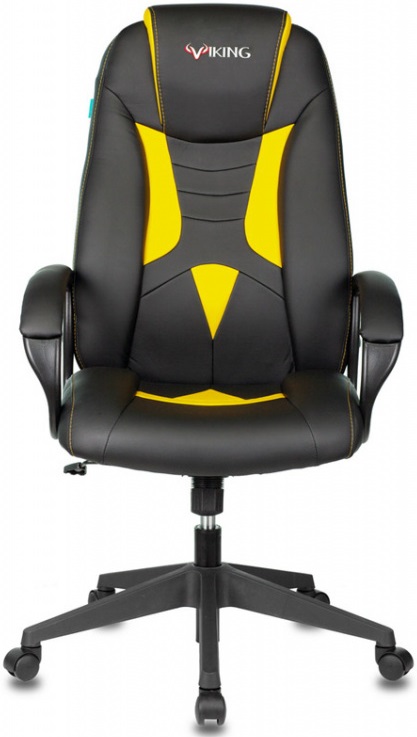 Кресло для геймеров Бюрократ VIKING-8N/BL-YELL - Миниатюра 1