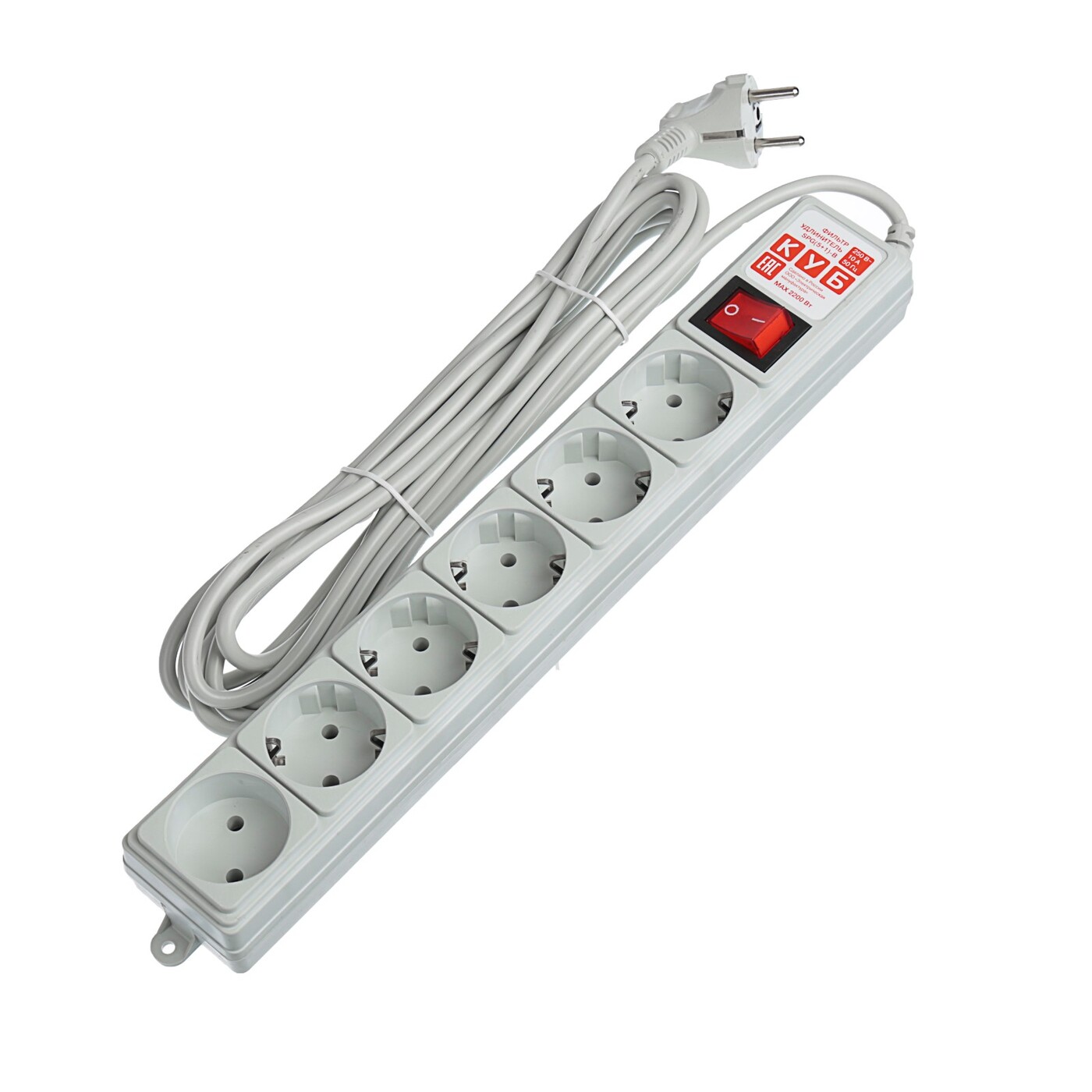 Сетевой фильтр 3 м PowerCube - Миниатюра 1