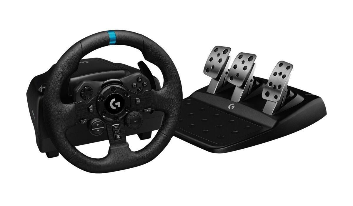 Руль Logitech G923 Steering Wheel - Миниатюра 1