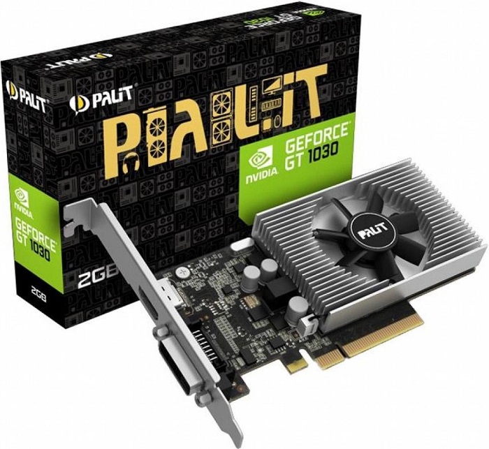 Видеокарта nVidia GT 1030 Palit PA-GT1030 2G D4