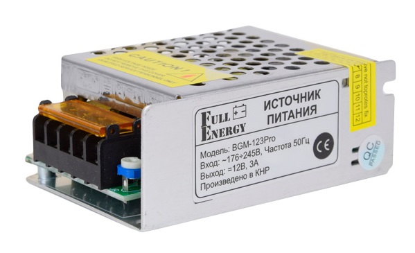 Источник стабилизированного питания Full Energy BGM-123Pro - Миниатюра 1