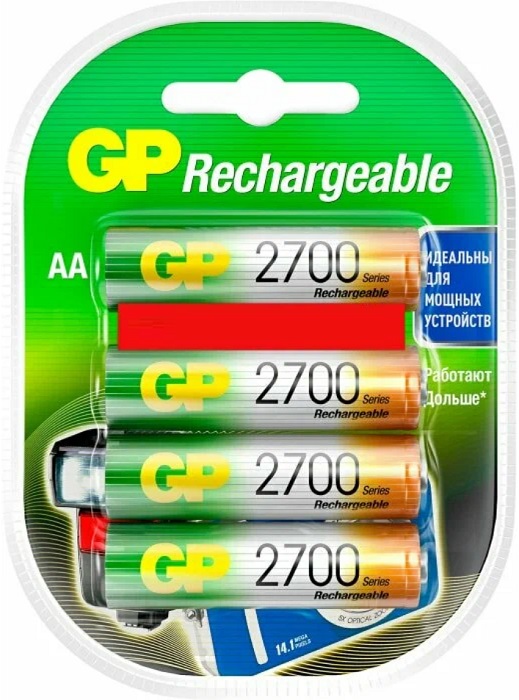 Аккумулятор AA 2700mAh GP - Миниатюра 1
