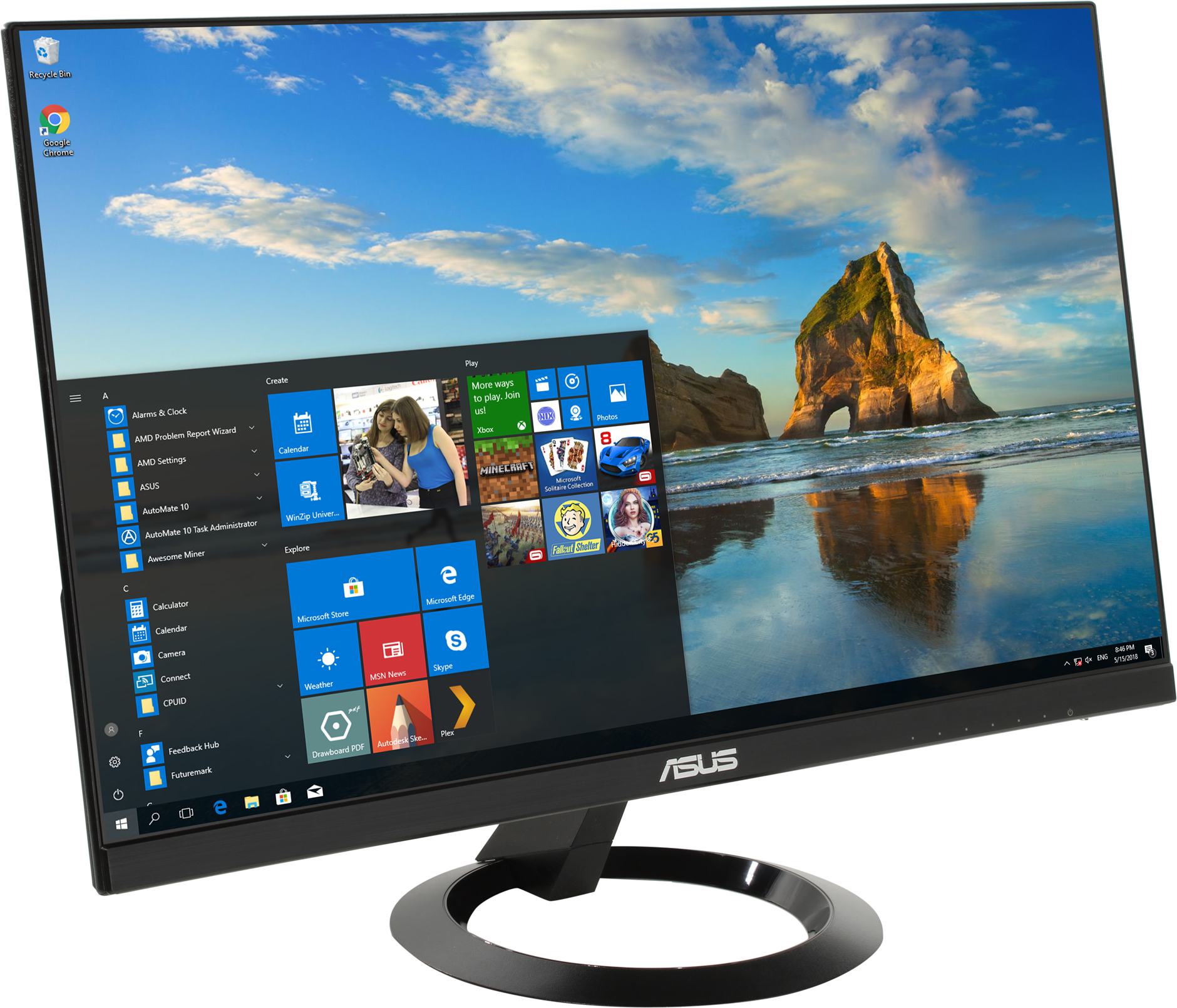 Монитор 24" Asus VZ249HE