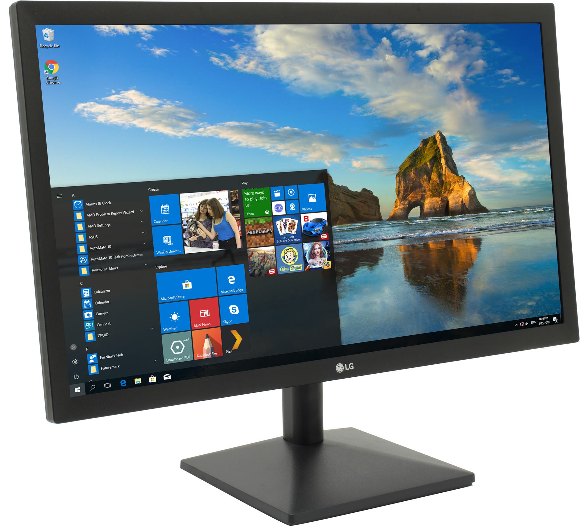 Монитор 22" LG 22EA430V-B