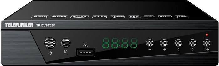 Цифровой ресивер DVB-T2 TELEFUNKEN - Миниатюра 1