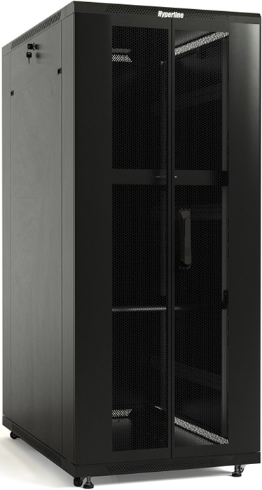 Шкаф коммутационный Hyperline TTB-2268-DD-RAL9004 - Миниатюра 1
