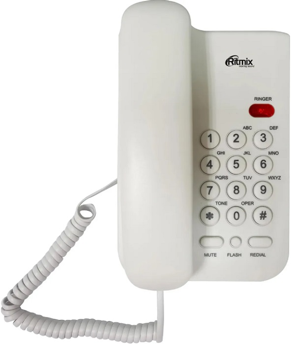 Телефон проводной Ritmix RT-311