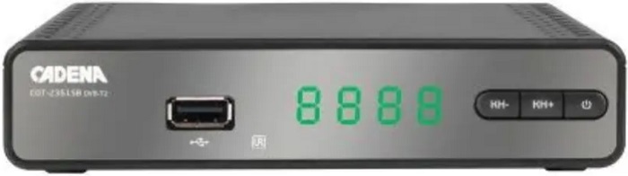 Цифровой ресивер DVB-T2 Cadena CDT-2351SB - Миниатюра 1