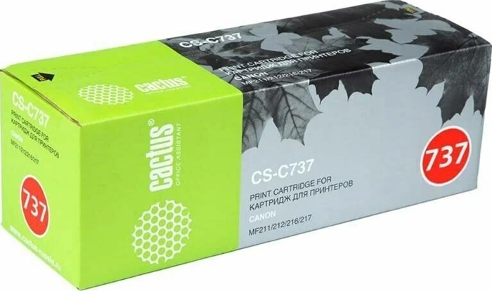 Картридж лазерный Cactus CS-C737 - Миниатюра 1