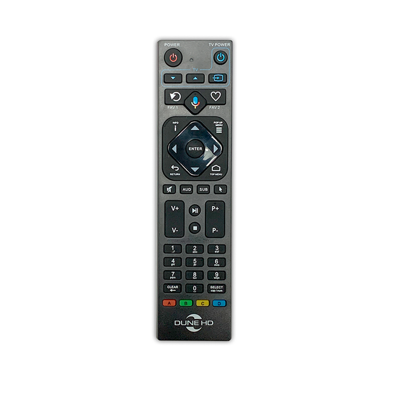 Пульт ДУ Bluetooth пульт Dune HD RCU2001