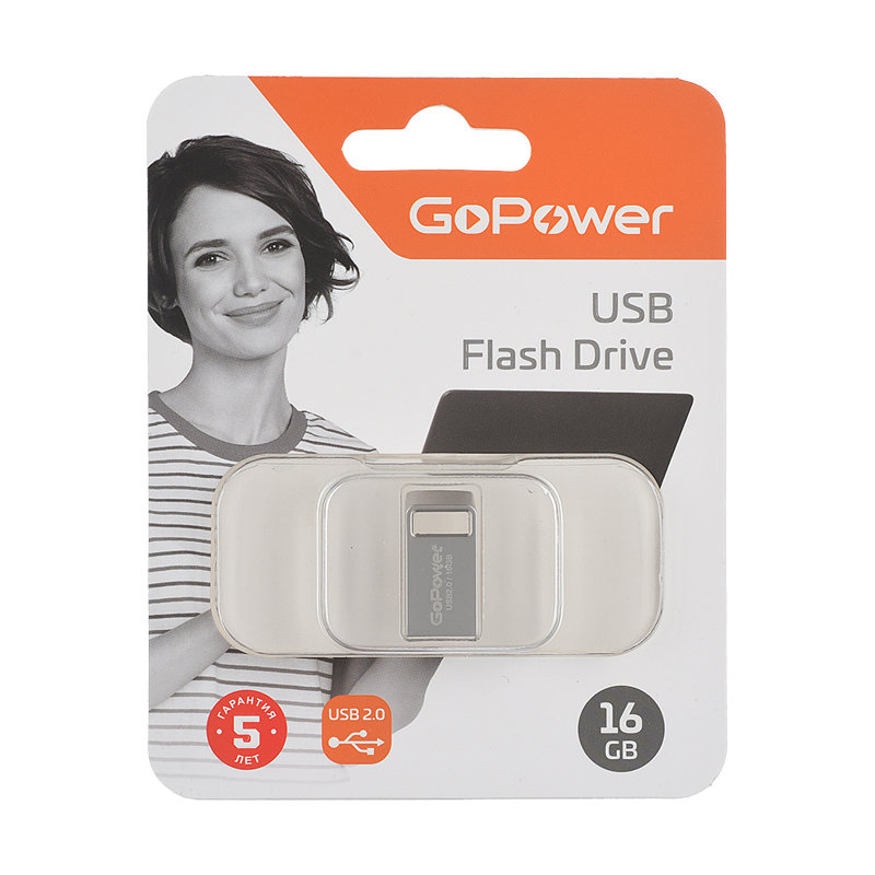 Флеш-накопитель Флеш-накопитель GoPower MINI 00-00027357 - Миниатюра 1