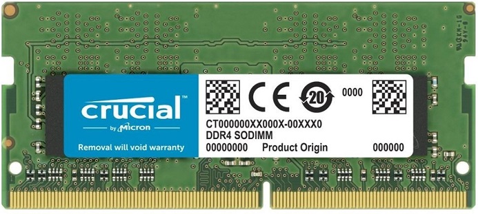 Оперативная память SO-DIMM DDR4 8Гб Crucial - Миниатюра 1