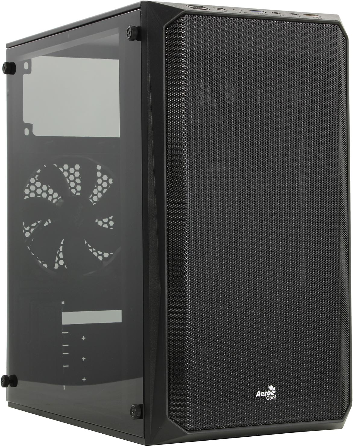 Корпус AeroCool CS-107-A-BK-v1 - Миниатюра 1