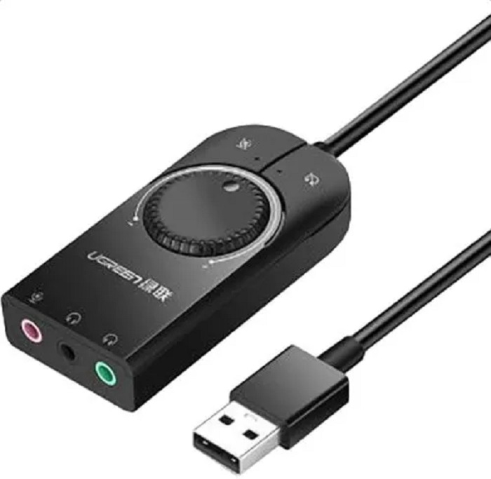 Звуковая карта USB UGREEN CM129