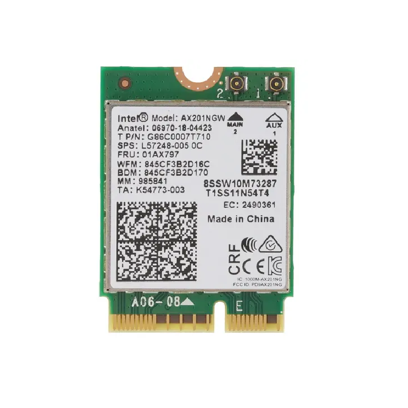 Плата сетевого контроллера Intel AX201.NGWG.NV - Миниатюра 1