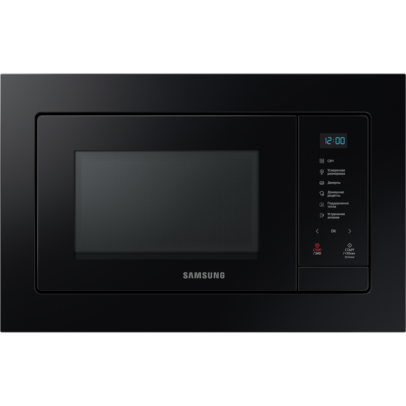 встраиваемая микроволновая печь Samsung Samsung MS23A7118AK/BW - Миниатюра 1