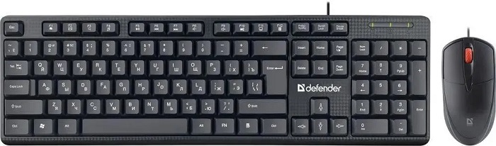 Комплект клавиатура + мышь Defender Line C-511