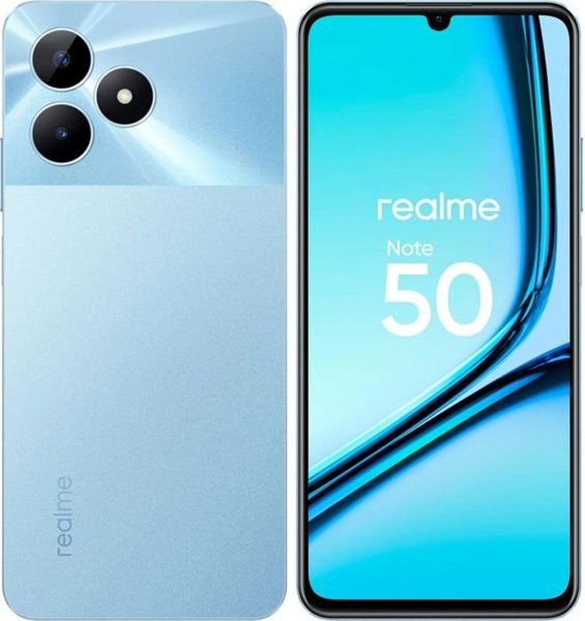 Смартфон Realme Note 50 4/128Гб Blue - Миниатюра 1