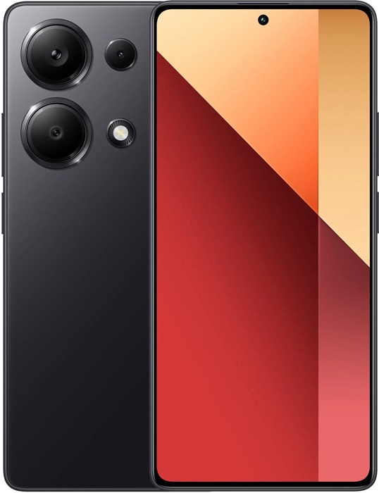 Смартфон Xiaomi Redmi Note 13 8/128 Midnight Black - Миниатюра 1