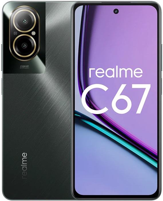 Смартфон Realme C67 6/128Гб Black