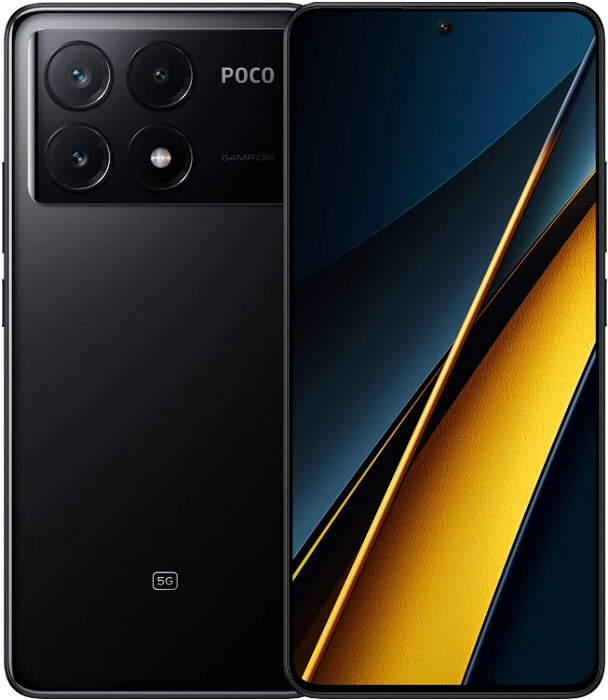 Смартфон POCO X6 Pro 5G 12/512Гб Black