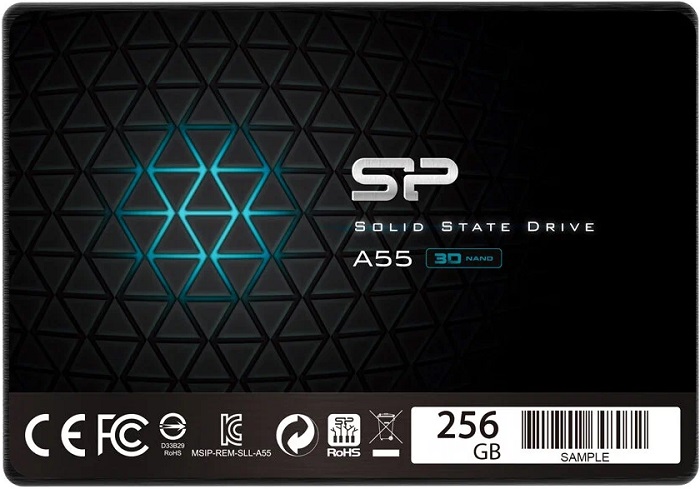 SSD-накопитель 2.5" 256Гб Silicon Power A55 - Миниатюра 1
