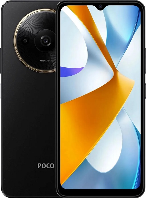 Смартфон POCO C61 4/128Гб Black