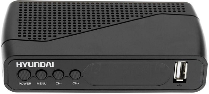 Цифровой ресивер DVB-T2 Hyundai - Миниатюра 1