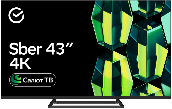 Телевизор 43" Sber SDX-43U4128 - Миниатюра 1