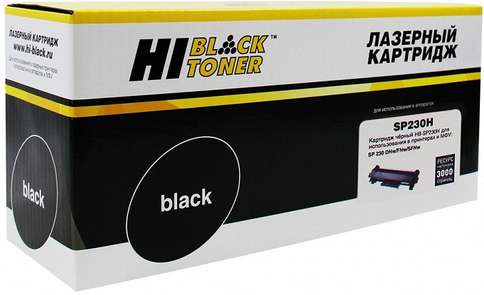 Картридж лазерный Hi-Black HB-SP230H - Миниатюра 1