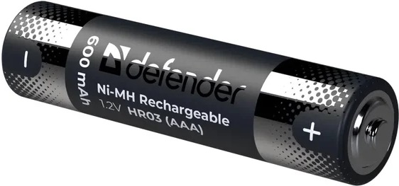 Аккумулятор AAA 600mAh Defender HR03-2BL - Миниатюра 1