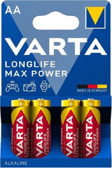 Батарейка AA Varta LONG LIFE MAX POWER - Миниатюра 1
