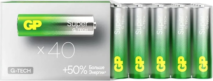 Батарейка AA GP Super Alkaline - Миниатюра 1