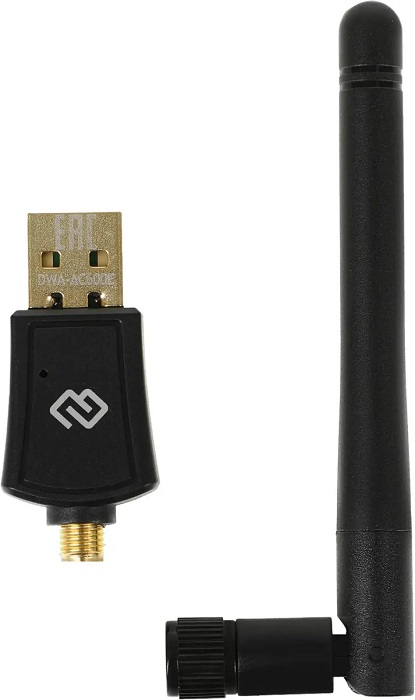 Адаптер WiFi USB Digma DWA-AC600E - Миниатюра 1