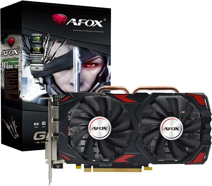 Видеокарта AMD Radeon RX 570 AFOX AFRX570-8192D5H3-V3 - Миниатюра 1