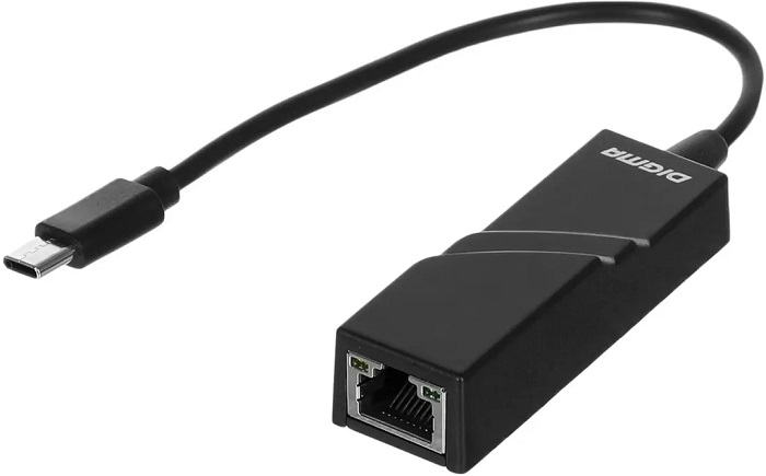 Сетевая карта Type-C Digma D-USBC-LAN100