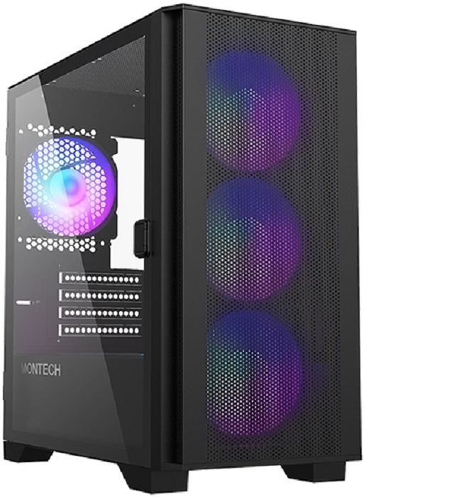 Корпус Montech AIR 100 ARGB Black - Миниатюра 1