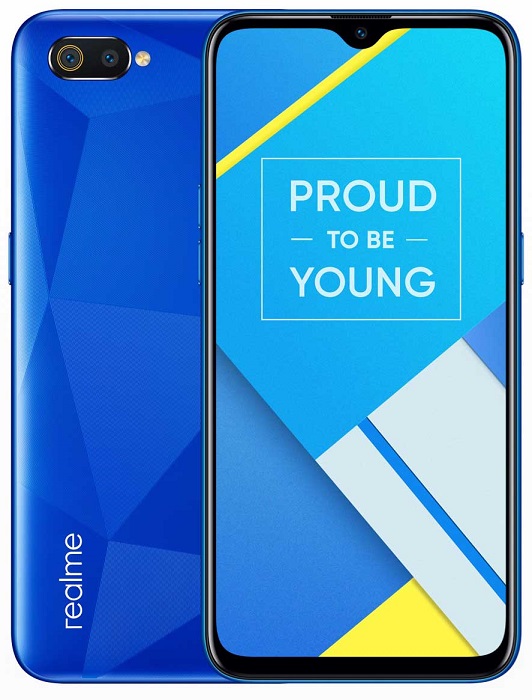 Смартфон Realme C2 2/32Гб Blue - Миниатюра 1