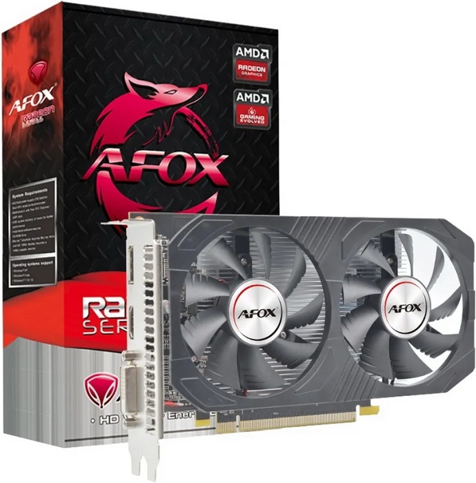 Видеокарта AMD Radeon RX 550 AFOX AFRX550-4096D5H4-V6