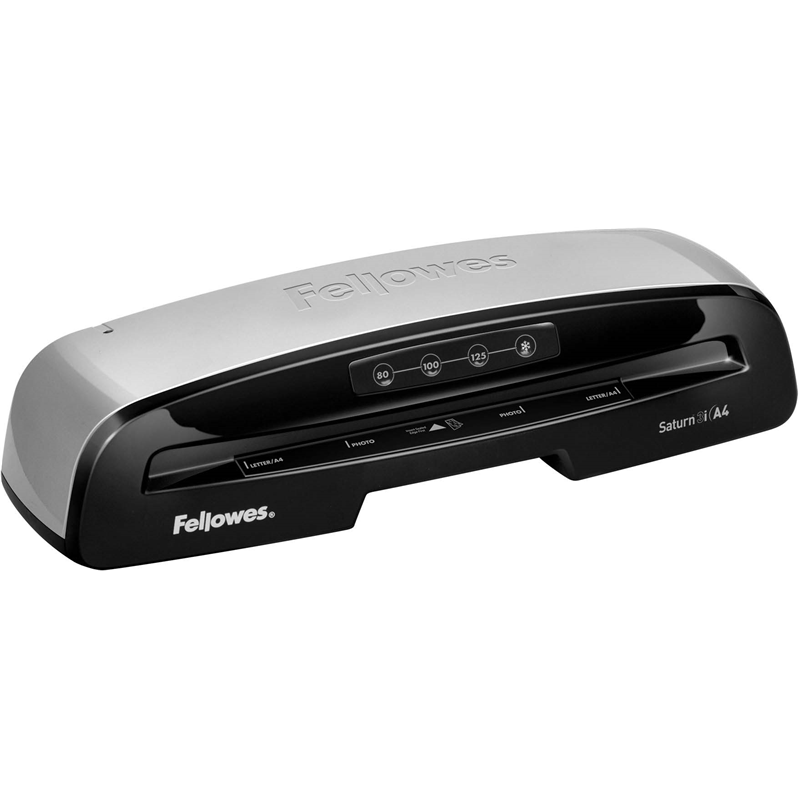 Ламинатор Saturn 3i A4, 75-125 мкм, 30 см/мин, нагрев за 60 сек. Fellowes Saturn 3i A4 - Миниатюра 1