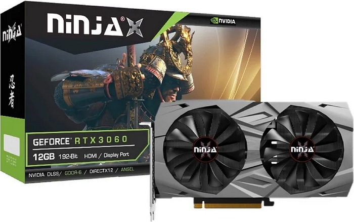 Видеокарта nVidia RTX 3060 Sinotex Ninja - Миниатюра 1