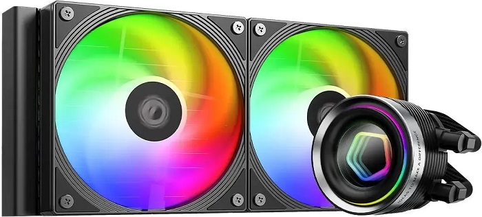 Система жидкостного охлаждения ID-Cooling FX240 INF - Миниатюра 1