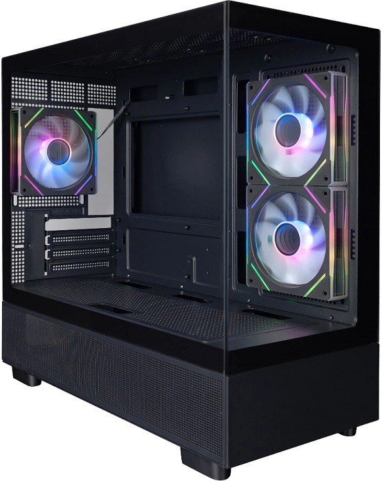 Корпус 1STPLAYER MIKU Mi5 ARGB Black - Миниатюра 1