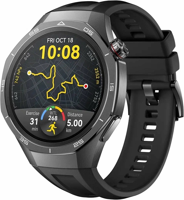 Смарт-часы Huawei Watch GT 5 Pro 46mm Black - Миниатюра 1