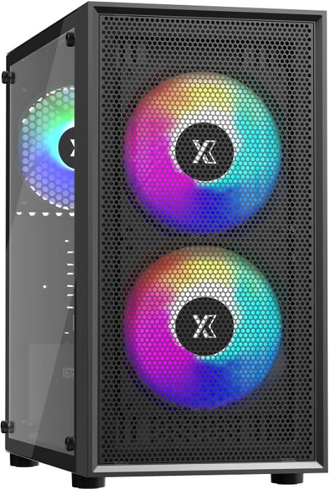 Корпус XASTRA A305M 3FRGB Black