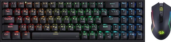 Комплект клавиатура + мышь Redragon S136 - Миниатюра 1