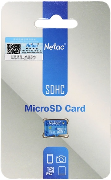 Карта памяти microSDHC  32 ГБ Netac P500