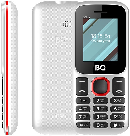 Мобильный телефон BQ Step+NewWhite Red