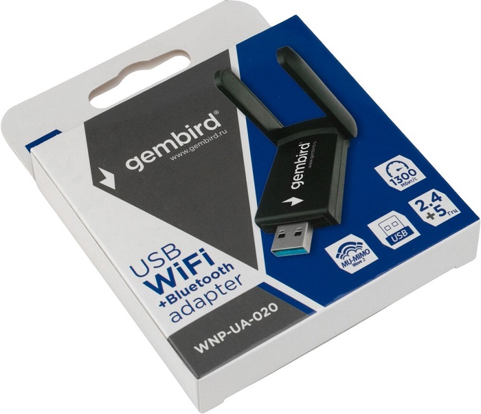 Адаптер WiFi USB Gembird WNP-UA-020 - Миниатюра 1