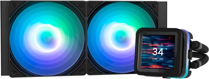 Система жидкостного охлаждения Zalman ALPHA2 DS A24 Black - Миниатюра 1